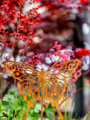Schmetterling Flack